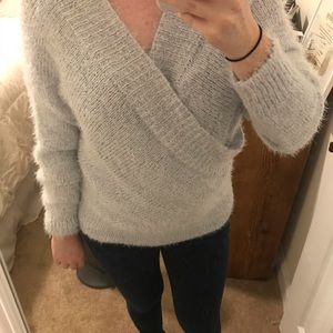 Forever 21 Criss Cross Sweater